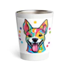 ハッピー・ディライト・ストアの癒しの犬グッズ Thermo Tumbler