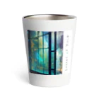 ponitaのLetter of Rain Thermo Tumbler