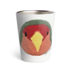 ひみつ洋裁店のコザクラインコ（ノーマル） Thermo Tumbler