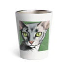 hakushopのオリエンタルショートヘア（猫） Thermo Tumbler