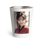 rubeusuの優しく微笑む町娘 Thermo Tumbler