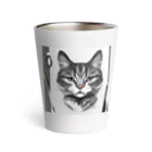 teru8376のイラスト　猫 Thermo Tumbler