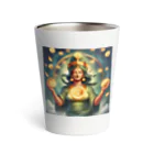 Luck with moneyの金運の女神 Thermo Tumbler