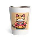 KATSUMINAの戦国武将猫 Thermo Tumbler