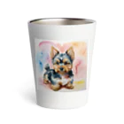 ようこそ　taitaitaro shop へのかわいいヨークシャテリアグッズ Thermo Tumbler