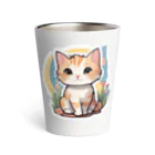 ManmaruShopのちびねこシリーズ16 Thermo Tumbler