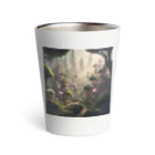 アーミタイの景色がきれいな町のイラストグッズ Thermo Tumbler