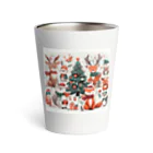 ほんわかショップの森のクリスマス会 Thermo Tumbler