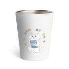 asobinoyohakuのライフイズビューティフルねこ Thermo Tumbler