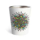 GOMAMSAYAKANの黄金比flowerガーデン Thermo Tumbler