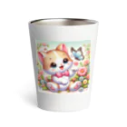 Enigma_Whispererのリボン子猫 Thermo Tumbler