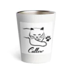 Neko_catの筆猫 Thermo Tumbler