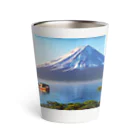 Tuki7の富士山と湖 Thermo Tumbler