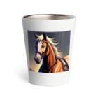 KSK SHOPの馬(horse) Thermo Tumbler