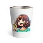 Great leisure shopのバナナ好き娘 Thermo Tumbler