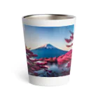 P.H.C（pink house candy）の富士山と紅葉、そして湖のグッズ Thermo Tumbler