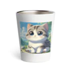 きらきらにゃんぱらだいす⭐️の夢見る子猫ちゃん Thermo Tumbler