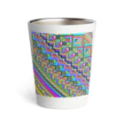 月澄狸の鱗状ピクセルアート Thermo Tumbler