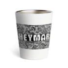 heymar の HEYMARロゴ　黒 Thermo Tumbler