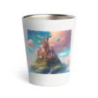 G7のショップの幻想の楽園  Fantasy Haven Castle Thermo Tumbler