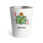 PRAYER'S CROWNのマップエル~MAPel~（スマホ機能トランプ♡J）　PRAYER'S CROWN PLAYING CARDS Thermo Tumbler