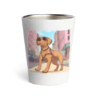 candokysの街ゆくDOG Thermo Tumbler