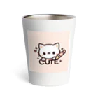 mini_asuのCut 猫 Thermo Tumbler