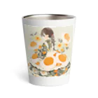 ふわり少女のめだまやきがーる Thermo Tumbler