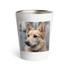Franklinのかわいい犬のイラストグッズ Thermo Tumbler