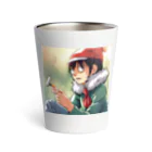 AI美女王国のドット絵のゆうこちゃん Thermo Tumbler