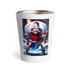 ArtWandererの女性サンタクロースのイラスト付きグッズ Thermo Tumbler