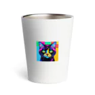 629_CAT_ARTのカラフルキャット3号 Thermo Tumbler