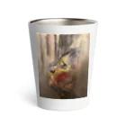 青い猫の瞬き Thermo Tumbler