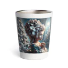 DeenaDeeのRococo Reverie: Moonlit Elegance 「月夜と少女のロココ夢物語」 Thermo Tumbler