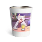 ブギーズの酔っ払いの猫くん Thermo Tumbler