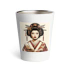 Emerald Canopyの和の粋を纏う、優美な姿Elegance in tradition, a vision of grace. Thermo Tumbler