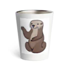 夢幻カワウソくんのお店の浮世絵風カワウソくん Thermo Tumbler