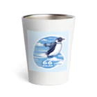 Emperor's FlightのFlying_penguin Thermo Tumbler