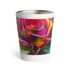 ポンキチはうすの愛と情熱の薔薇 Thermo Tumbler