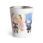 usabit.のぐっず屋さんのななゆ+うさぎガンマン Thermo Tumbler