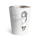 idomshiの副島ちゃん（ドーナツ） Thermo Tumbler