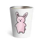 みつまめこshopのポテっとうさぎ Thermo Tumbler