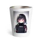 キャラクターグッズの【戦闘員少女】人工呼吸...ですか？... Thermo Tumbler