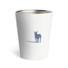 NAF(New and fashionable)のかっこいい犬のイラストグッズ Thermo Tumbler