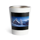 ココロ葉shopの素朴な雪小屋 Thermo Tumbler