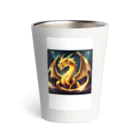 SUZURIの神々しいドラゴン Thermo Tumbler