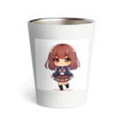 A-Intelligenceの可愛い制服の女の子シリーズ Thermo Tumbler