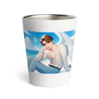 MACHIKO-OMOROのイケメン天使👼　みきゃえる Thermo Tumbler