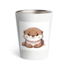 Kemmy-shopの癒しのコツメカワウソ Thermo Tumbler