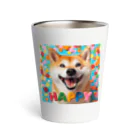 ANTARESの今日もハッピーな柴犬 Thermo Tumbler
